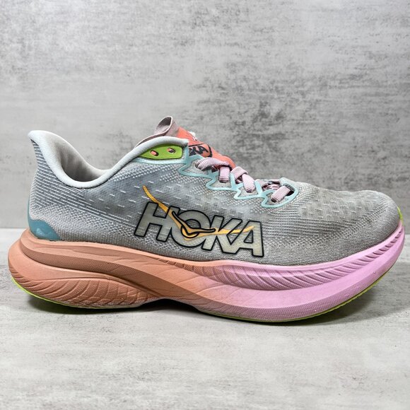 Hoka One One Mach 6 Running Shoes - Women's Size 7 - Gray - Picture 4 of 10